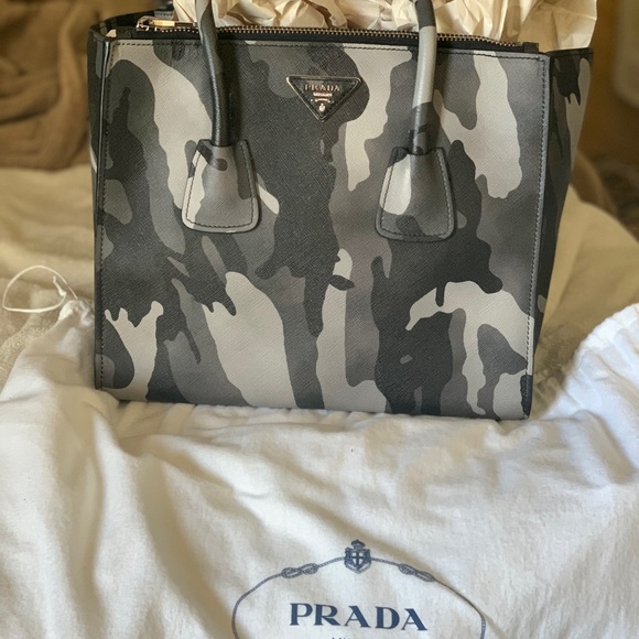 Prada Camo Handbag - Picture 1 of 1